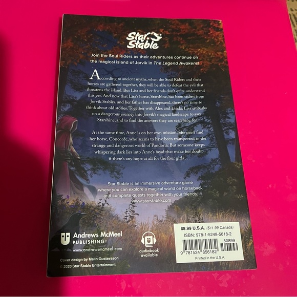 Star Stable Soul Riders Book 2 - The Legend Awakens by Helena Dahlgren - Picture 2 of 3